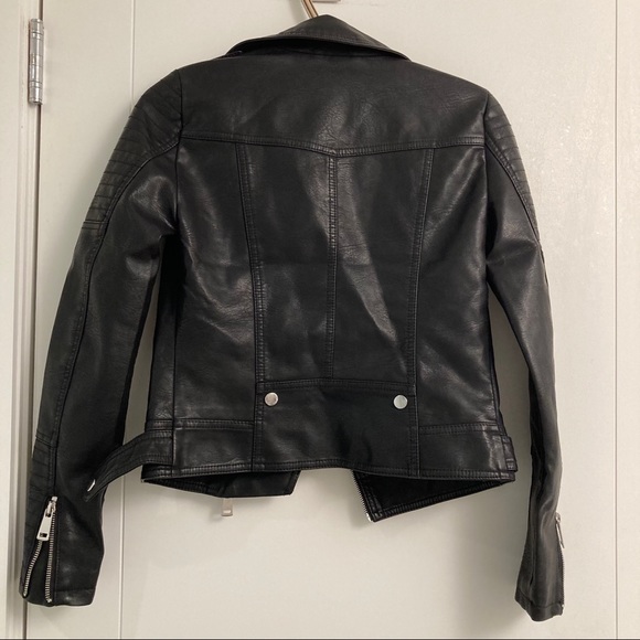 NWT! - Vero Moda | Kerri Biker Faux Leather Jacket - Picture 13 of 16